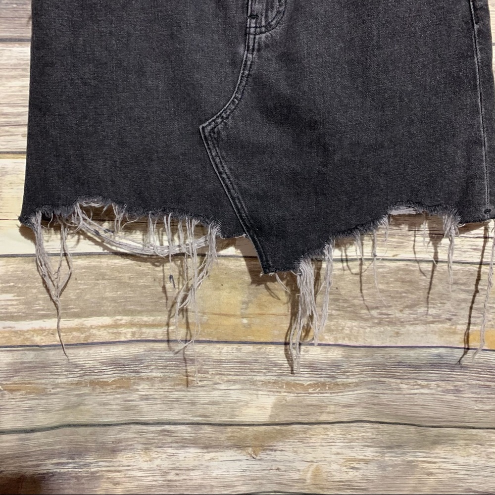 Urban Outfitters‎ BDG Deconstructed Denim Skirt - Picture 2 of 4
